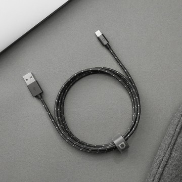 【犀牛盾 RHINOSHIELD】Lightning 對 USB-A 傳輸／充電線（編織）｜1.2公尺