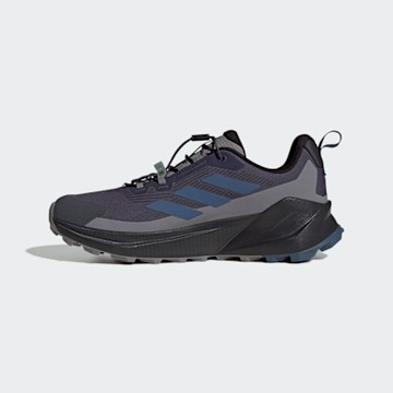 ADIDAS 愛迪達 阿迪達斯 防水 健走 戶外鞋 男運動慢跑鞋-藍灰黑 TERREX TRAILMAKER 2 GTX SL-JP5239
