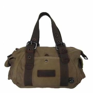 troop 水餃包中容量附長背帶提肩背斜側背英國專櫃手工全綿帆布經典肩側