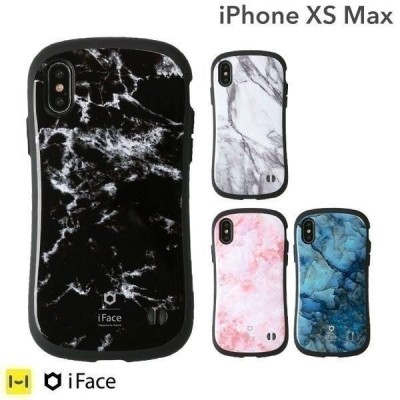 iFace 公式 iPhone XS Max ケース 耐衝撃 iFace アイフェイス マーブル ...