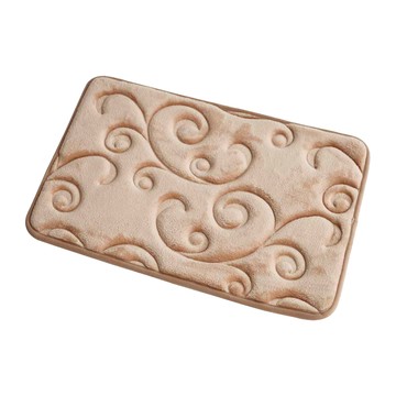 Cotton Field 棉花田傢飾 維也娜舒壓記憶綿吸水防滑踏墊  60 x 40cm  沙金色  1個