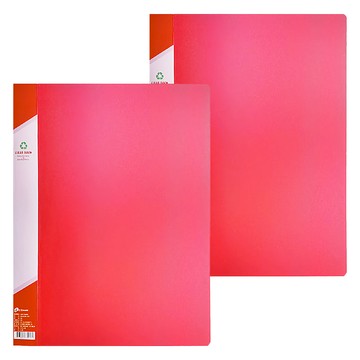 PP主色板資料簿 B4  紅色  2本