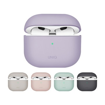 UNIQ UNIQ Lino AirPods 第3代 素色簡約液態矽膠藍牙耳機保護套