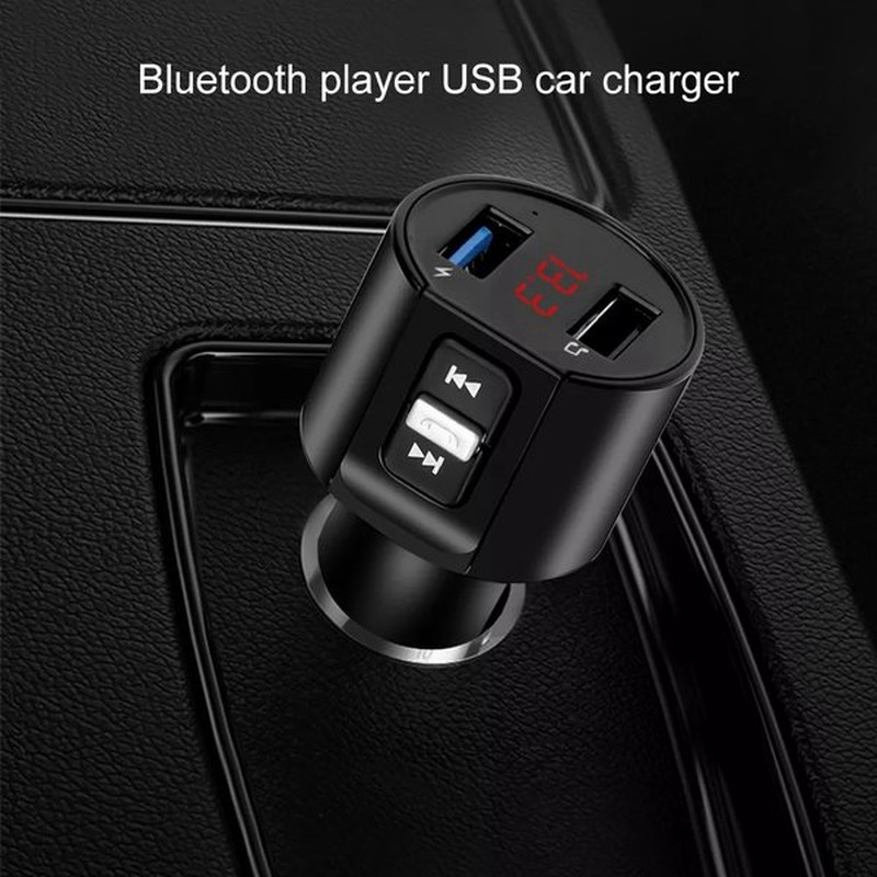 5v 2 1a Usb電話 充電器 Bluetooth Fmトランスミッター Ledディスプレイ車 充電器12 Xiaomiサムスン スマホアダプタ 通販 Lineポイント最大get Lineショッピング