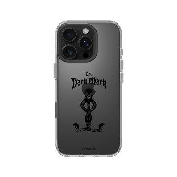 iPhone 16 Pro Clear Case（相機按鈕） 透明 - 哈利波特 Harry Potter - 黑魔標記