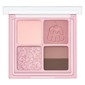 peripera 口袋四格眼影盤 7.2g  06 薔薇粉  1個