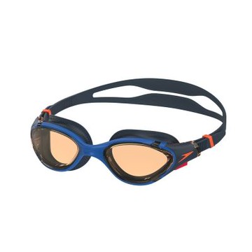 SPEEDO 成人 運動泳鏡 Biofuse2.0 土耳其藍 / 琥珀 SD8002332 25SS 【樂買網】