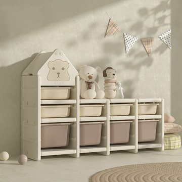 收納架收納櫃置物架儲物櫃寶寶玩具架整理櫃大容量