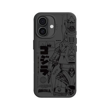 iPhone 16 SolidX 黑 - 哥吉拉 Godzilla - 機械哥吉拉(黑)