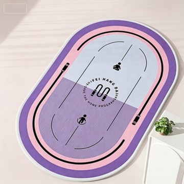 瑜珈墊 [星何居]瑜伽墊 地毯 地墊 靜音地毯 隔音地墊 寬160cm*長230cm(減震地毯 防滑超厚瑜伽墊)