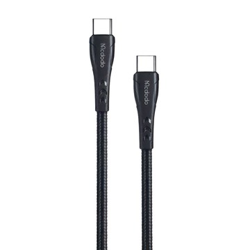 Mcdodo 麥多多 曼巴系列 雙Type-C PD快充傳輸線 60W 20cm  黑色  1條