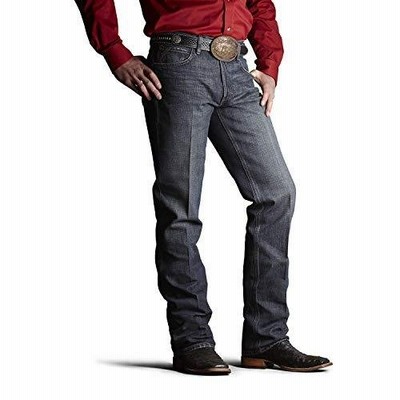 Ariatメンズm2?relaxed-fit Bootcut Jean カラー ブルー