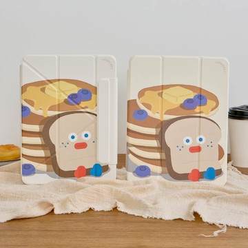 早午餐兄弟鬆餅吐司大哥強悍磁吸iPad三折/Y折保護殼