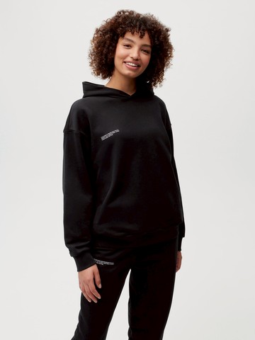 PANGAIA - 365 Midweight Soft Organic Cotton Hoodie - black - XL XL