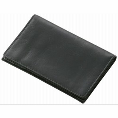 【メール便なら送料290円】 レイメイ藤井(Raymay) ブルームズベリー 名刺入（笹マチ） ブラック NN8007B 名刺約30枚収納