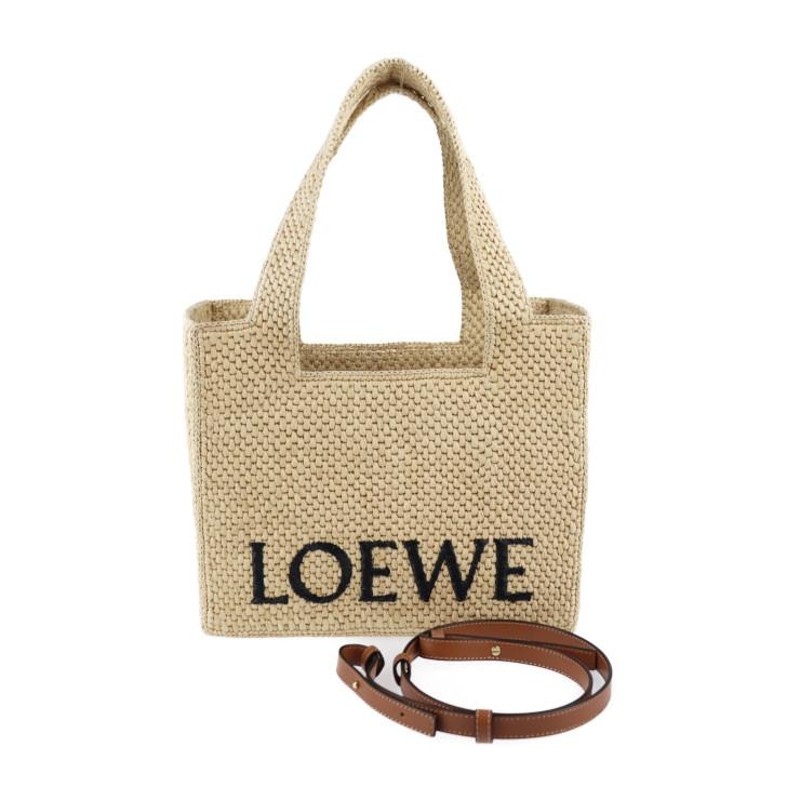 新品未使用展示品 LOEWE ロエベ フォント トート ミディアム ...