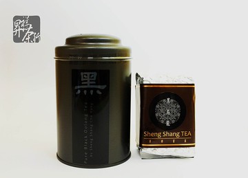 【昇祥】炭焙黑烏龍150克/罐 (茶葉/烏龍茶/台灣茶/黑烏龍茶)