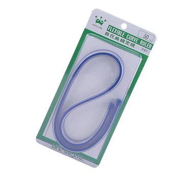 LIFE 曲線尺50cm(有刻度)