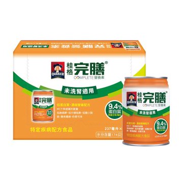 【官方直營】完膳 營養素未洗腎病患適用配方237mlx24入
