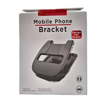 優思居 旋轉台車用手機支架 3.5~6.5吋手機適用  顏色隨機  1個