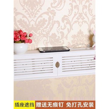 插頭遮擋裝飾盒開關邊框插座裝飾品盒面板蓋美化線盒墻上插排電視