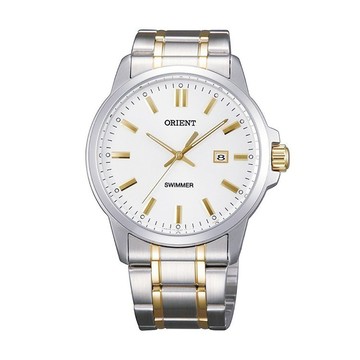 ORIENT東方錶 復古時尚石英男錶 SUNE5001W0