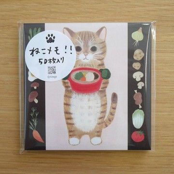 貓咪便條紙 #20 曼赤肯 內含 50 張