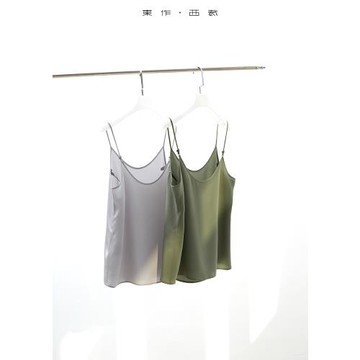 (免運)回購王！每年出口3萬件！真絲打底吊帶背心女桑蠶絲內衣打底大碼