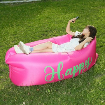 電音節戶外 充氣沙髮 音樂節 野炊 露營 便攜式 免打氣 折疊 空氣床 可躺 氣墊懶人必備