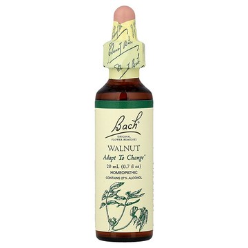 Bach, 原花調理，核桃香，0.7 液量盎司（20 毫升）