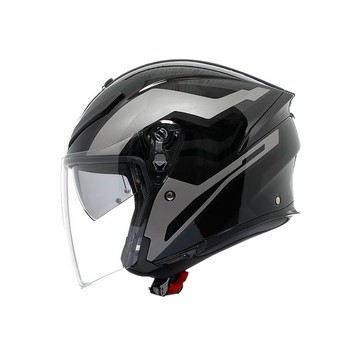 【頂級開放式】AGV K5 JET EVO Tune Grey/Black 3/4罩式安全帽