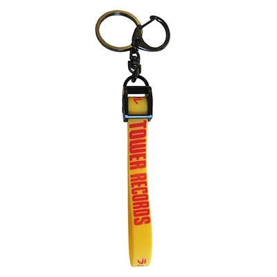 タワレコ ラバーバンドキーホルダー S(Black)[MD01-3991] | LINE