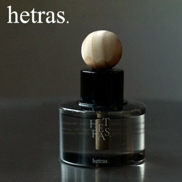 【hetras】首席調香師車用擴香 2 入組 香氛禮盒 77mlx2  擴香瓶