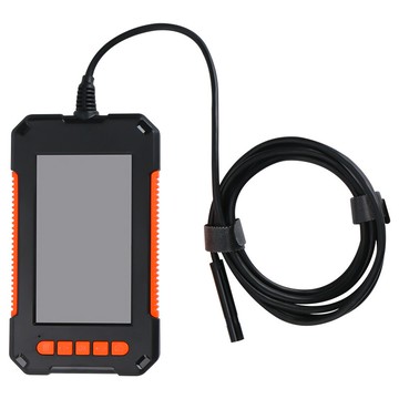 內窺鏡 4.3寸帶屏1080P內窺鏡高清攝像頭可轉彎工業管道汽修檢測防水探頭 【CM4905】