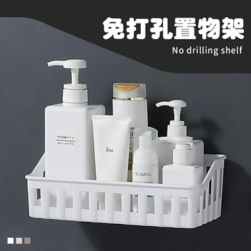 收納架/浴室架/雜物架 免打孔置物架 三色可選 dayneeds