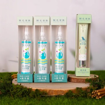 寵物耳道進階修護－萌耳靈(三代升級)3瓶送嫩掌霜x1