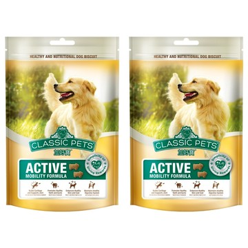 CLASSIC PETS 加好寶 狗餅乾 關節保健配方 300g 幫助牙齒清潔 促進牙齦健康  2包