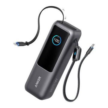 ANKER A1695 25000mAh 165W 行動電源 自帶伸縮線
