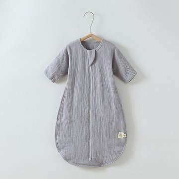 嬰兒睡袋純棉紗布四季通用兒童防踢被包腿柔軟寶寶睡袋新生兒透氣鑫弘-萌寶童裝可開發票
