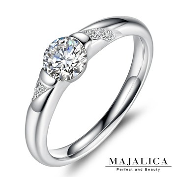 【Majalica】925純銀戒指．婚戒．幸福聯繫