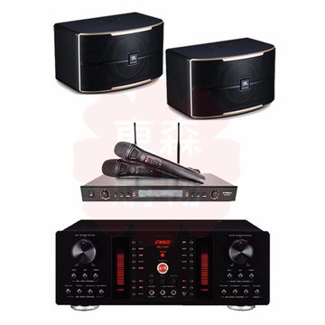 商用空間 FNSD A-450 擴大機+DoDo Audio SR-889PRO 麥克風+JBL Pasion 8 喇叭