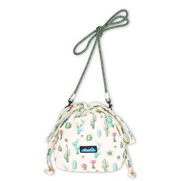【西雅圖 KAVU】Slouch Pouch 束口斜背包 仙人掌 #9302