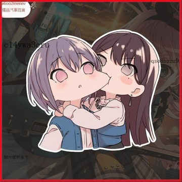 汽配【貼紙】汽車貼 機車貼 防水貼 車貼 行李箱貼 BanG Dream!MyGO!!!!! Ave Mujica高鬆燈