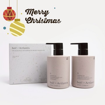 生日禮物✨ hoi x日京山風-洗髮沐浴二入組禮盒 交換禮物首選🎁