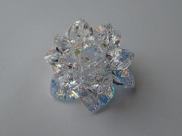 蓮花 擺件 SWAROVSKI ELEMENTS(施華洛世奇元素)