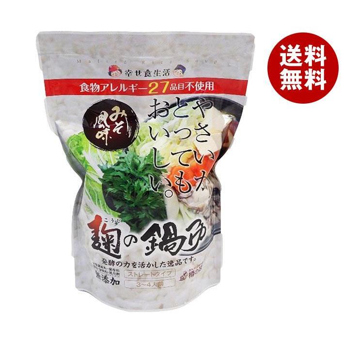 樽の味 麹の鍋つゆ 味噌風味 680g×12袋入×(2ケース)｜ 送料無料