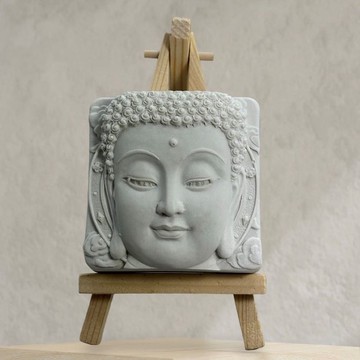 佛藝開運石 佛像擺飾泥作 (五) 禪風香氛擺件 沉浸於禪意之美