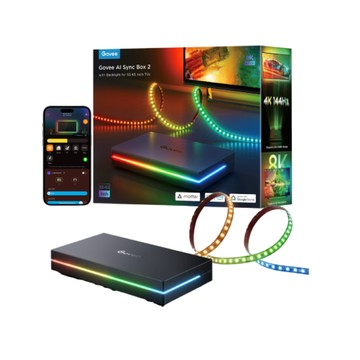 智慧全彩氛圍燈 Govee H6604B AI同步電視燈帶組 55吋- 65吋