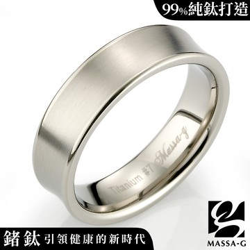 MASSA-G DECO系列 Double Ring【Sware】 鈦金男戒