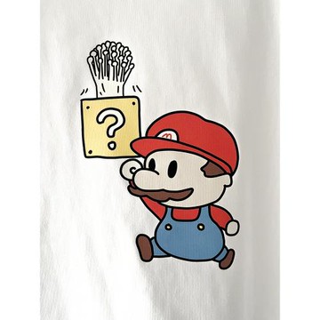 頂出來金針菇就穩了｜在宇間工作室T恤